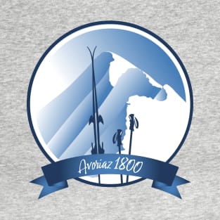 Avoriaz off piste ski T-Shirt